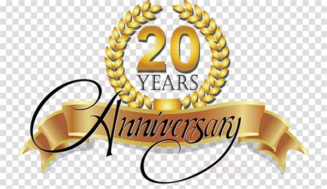 Download High Quality Anniversary Clipart 20 Year Transparent Png
