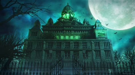 ArtStation - Spooky Mansion