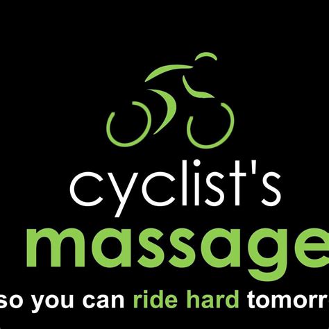 cyclists massage