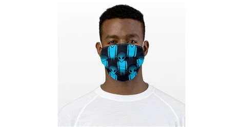 Alien Blue Adult Cloth Face Mask