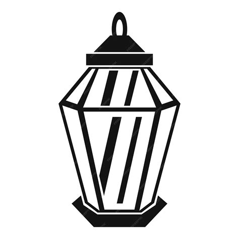 Premium Vector Arabic Lantern Icon Simple Illustration Of Arabic