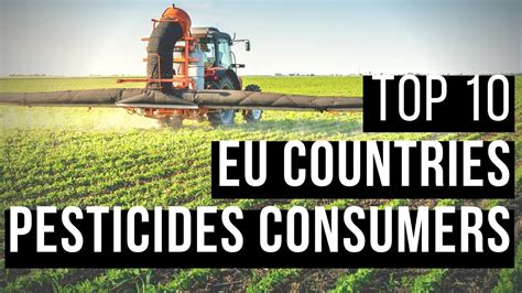 Top 10 European Countries Pesticides Consumers In Tonnes From 1990