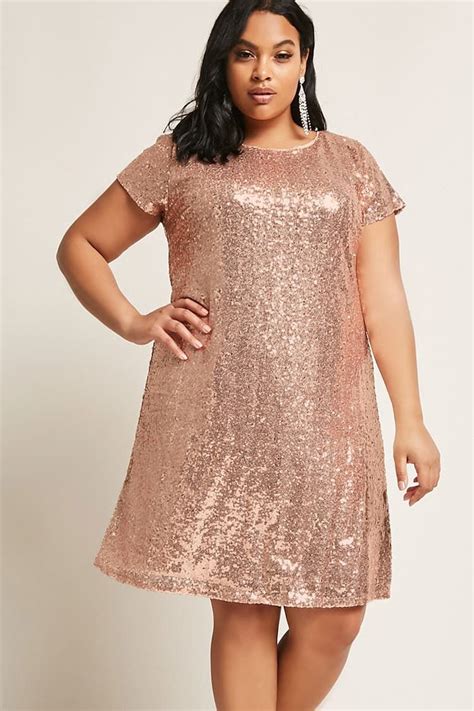 Product Name Plus Size Metallic Sequin Dress Category Clearance Zero Price Plus Size