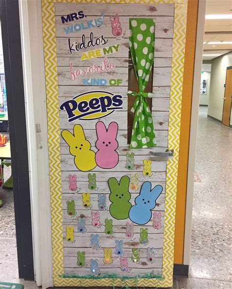 April Classroom Door