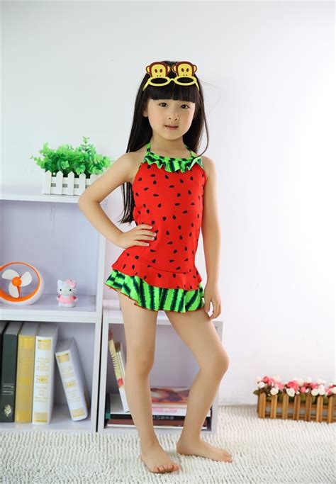 1pcs Free Shipping 2015 New Arrival One Piece Waterlemon Swim Bikini