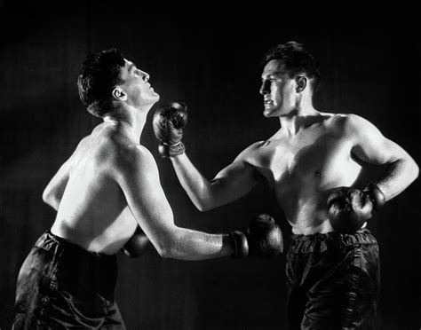 1930s Man In Boxing Match With Himself Photograph By Vintage Images