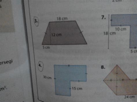 Contoh Soal Luas Dan Keliling Bangun Datar Gabungan Dan Jawabannya