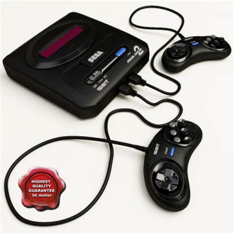 1 2 Sega Video Game Mega Drive Console With 368 Games In Pakistan