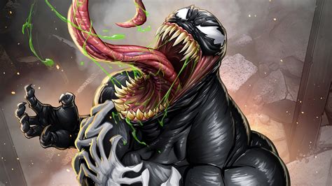 Here you habe the original one: Venom Comics Wallpaper 4k - 3840x2160 - Download HD ...