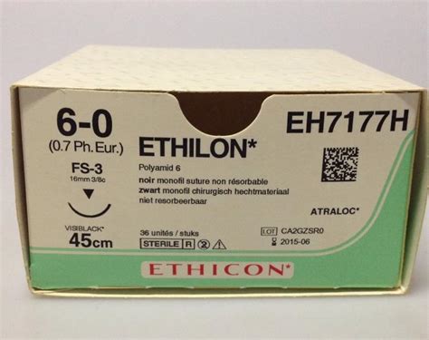 Ethilon 6 0 Fs 3 45cm Eh7177h Jan F Andersen