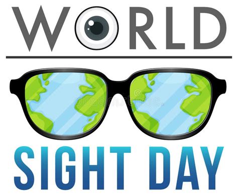 World Sight Day Word Logo Stock Vector Illustration Of Clipart 239770538
