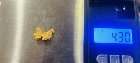 4 3 gram gold natural aussie nugget ebay