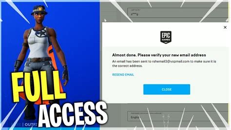 How to Change Epic Games Email Without Full Access! Working 2020 (May
