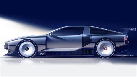 Hyundais Retrofuturistic N Vision 74 Concept Car Hits A Sustainable