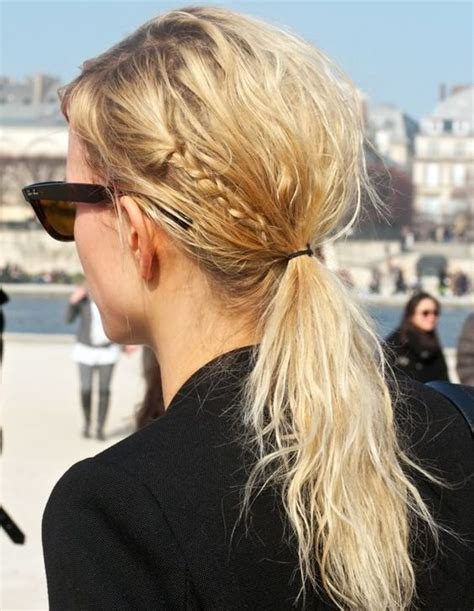 15 Effortless Messy Ponytails For A Bit Of Edge Beauty Penteados