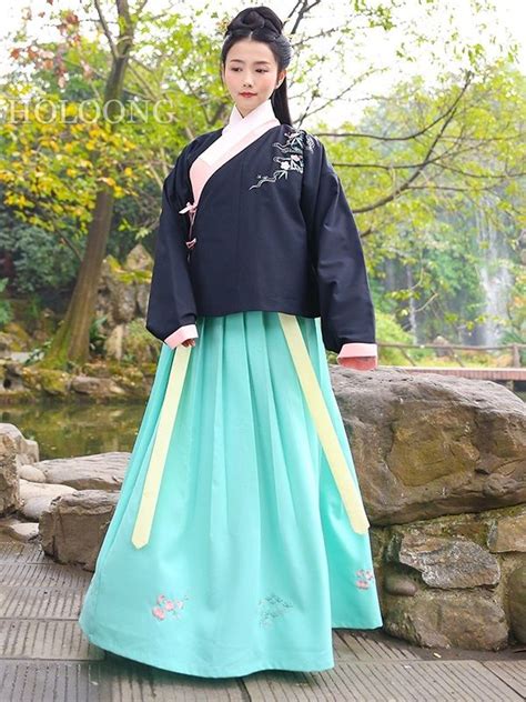 Skirt Ruqun Pink Hanfu Women Jacket Clothing Ancient China Clothing
