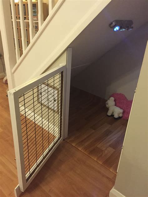Under Stairs Dog House House Stairs Dog Room Design Dog Condo Dog