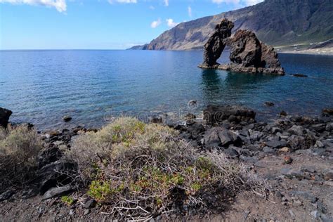 Playa De Roque De Bonanza En El El Hierro Imagen De Archivo Imagen De