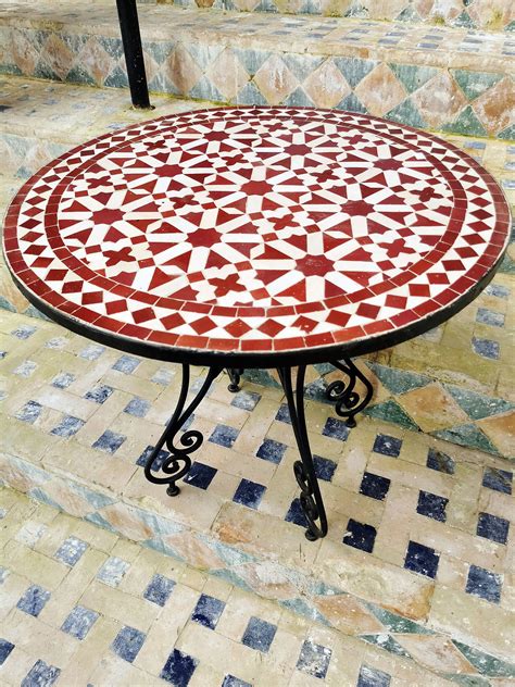 Jeenalavie Moroccan Table For Outdoor Indoor Mosaic Table Coffee