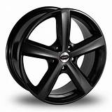 Pictures of Black Alloy Wheels