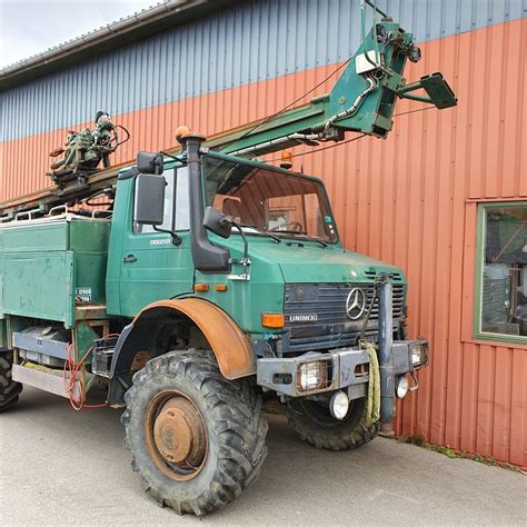 Unimog types, models and series explained! Knebel HY 79 SBR - Mercedes-Benz Unimog U2150 L Chassis ...