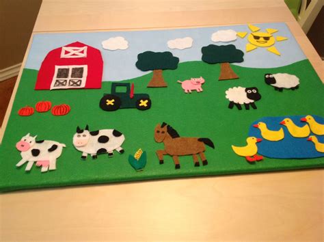 This Looks Like An Easy To Make Felt Board Beckett Loves Animals And