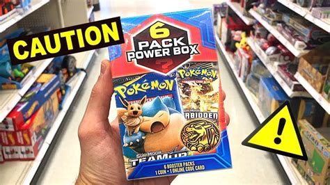 Save money online with pokemon cards deals, sales, and discounts march 2021. *DO NOT BUY THIS BOX!* Opening NEW 6 Pack Power Pokemon Cards Boxes AT WALMART STORE! - YouTube