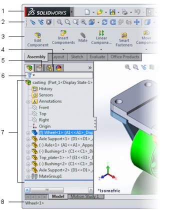 Learning The SolidWorks User Interface CAD Mode