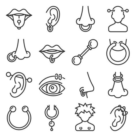 Pierced Illustrations Royalty Free Vector Graphics And Clip Art Istock
