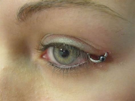 If you have an eyelid bump, it might be a stye, chalazion, xanthelasma, or milia. Eye Piercings - Gallery | eBaum's World