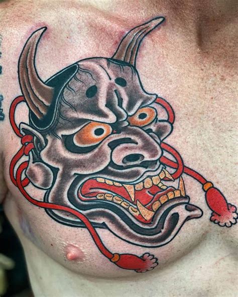 60 hannya mask tattoos history meanings and tattoo designs