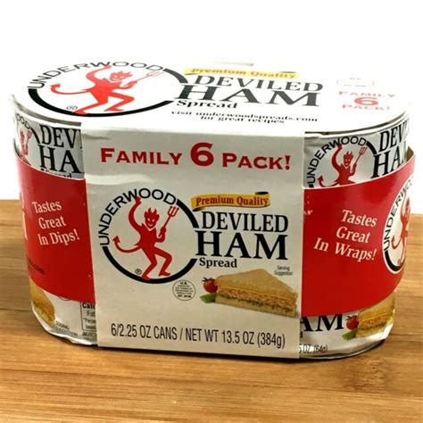 Underwood Deviled Ham Spread 6 225 Oz Cans For Sale Online Ebay