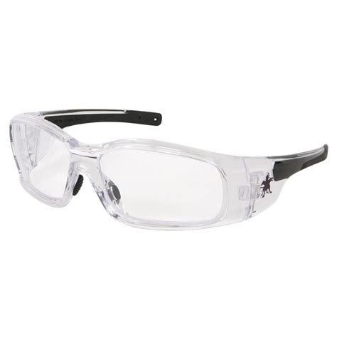 Mcr Safety Sr140af Swagger Sr1 Safety Glasses Clear Frame Clear Anti Fog Lens Clear