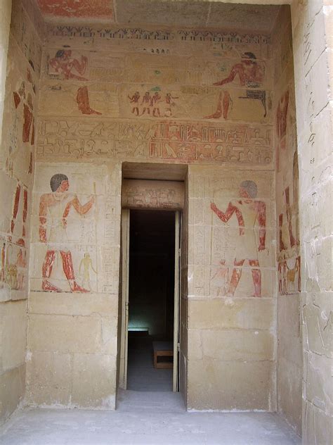Entrance To The Second Chamber Of The Tomb Of Niankhkhnum And Khnumhotep At Saqqara Sv1008451
