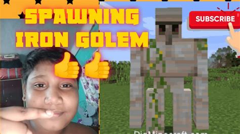 How To Spawn Iron Golem In Minecraft Youtube