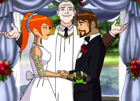 Ben 10k And Gwendolyn The Wedding By Csgt On Deviantart