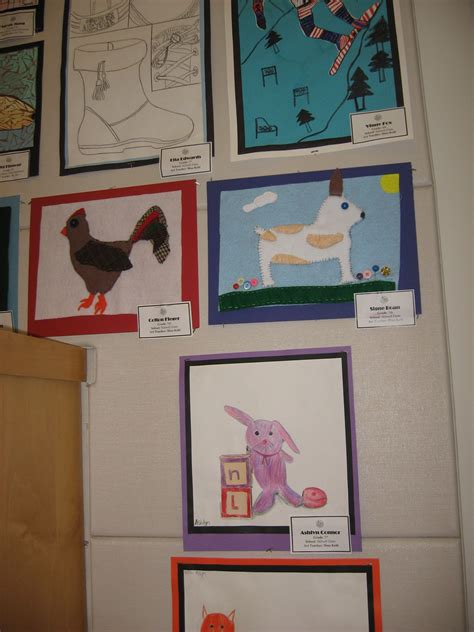 Check Out The Blue Valley Elementary School District Art Work