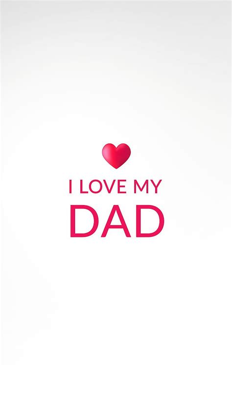 I Love You Dad Pink Written Pink Heart Hd Phone Wallpaper Peakpx