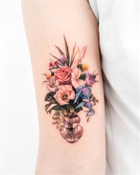 Update More Than 80 Botanical Flower Tattoo Vn