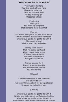 Chapman mike, knight holly lyrics powered by www.musixmatch.com. You're Simply The Best by Gina Dsgn | Awesome | Tina ...