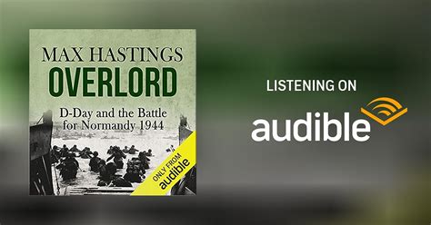 Overlord By Max Hastings Audiobook Uk