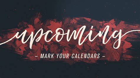 Upcoming Events - Sermon Series & Sermon Graphics - Ministry Pass