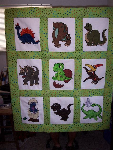 Dinosaur Quilt Dinosaur Quilt Quilt Patterns Quilts