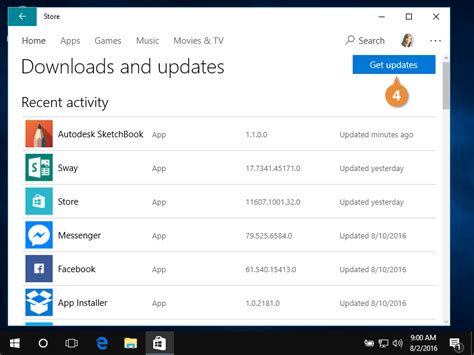 Update Apps In Windows 10 Customguide