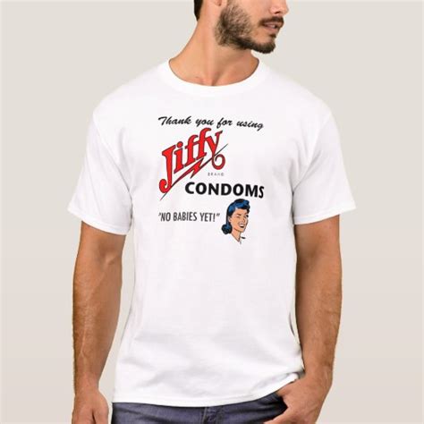 jiffy brand condom gear t shirt