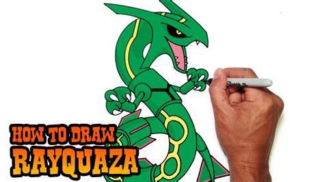 Rayquaza Drawing At Getdrawings Free Download