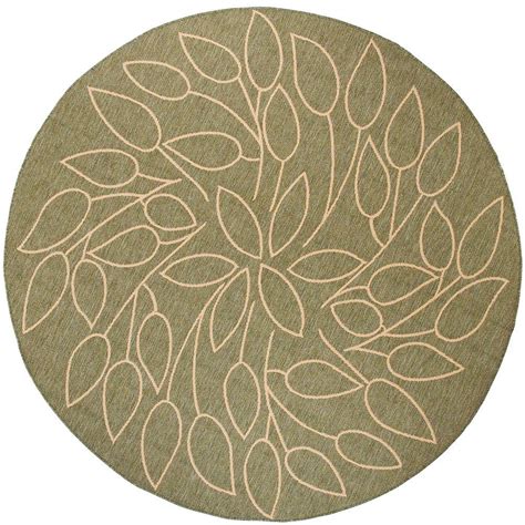 Home Decorators Collection Persimmon Greennatural 9 Ft X 9 Ft Round