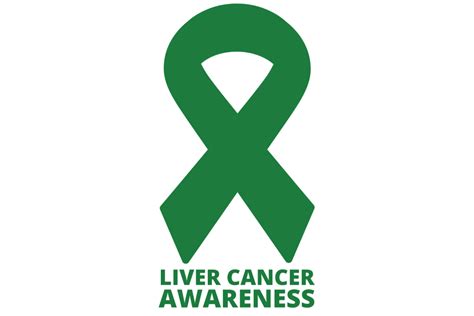 Liver Cancer Awareness Ribbon Graphic By Atlasart · Creative Fabrica