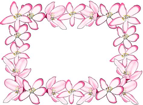 Free Digital Flower Frame Png In Vintage Design Blumenrahmen