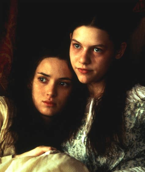 Winona Ryder And Claire Danes In Little Women Winona Ryder Claire